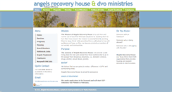 Desktop Screenshot of angelsrecoveryhouse.org